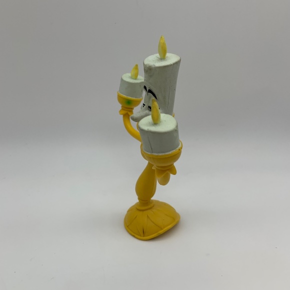 Disney JustToys Beauty and the Beast Lumiere Candelabra Bend-Ems Figurine - Picture 5 of 8